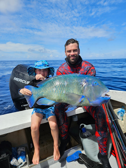 Ant & Ocean Sercombe - Aimrite Team Divers - "Like Father, like Son, like Grandson"